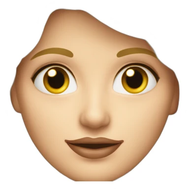 Sandra Huller german actress face sticker