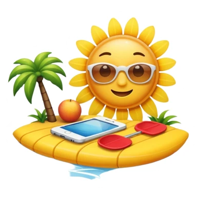 Summer sticker