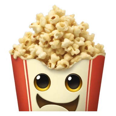 drama popcorn sticker