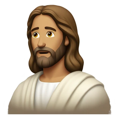 jesus christ pray sticker