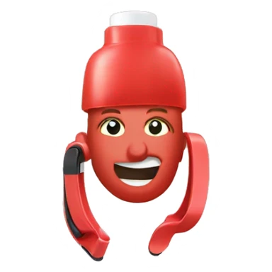 Velcro Curler made of plastic sticker