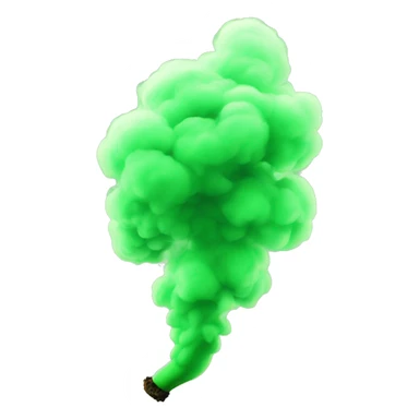 green smoke sticker