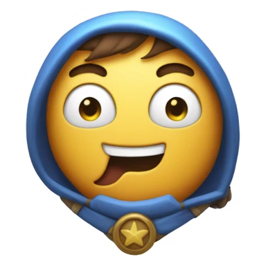 Chat bubble "hero is a good boy" sticker