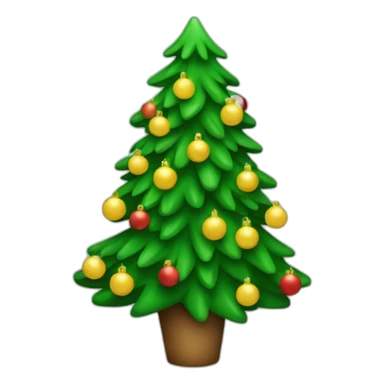 Christmastree sticker