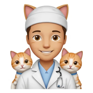 Orthopedic with cats sticker