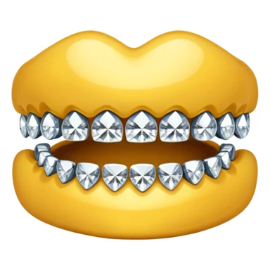 GRILLZ WITH DIAMONDS sticker