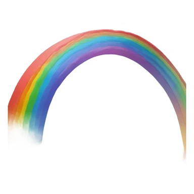 Stella arcobaleno sticker