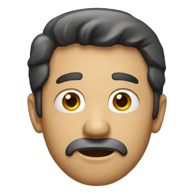 a man confused sticker