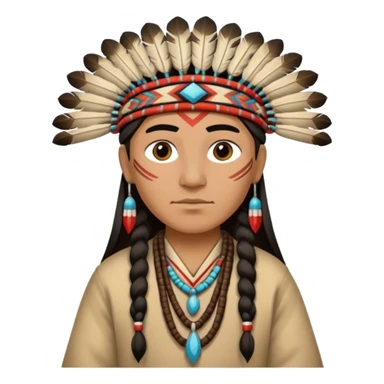 Native American sticker