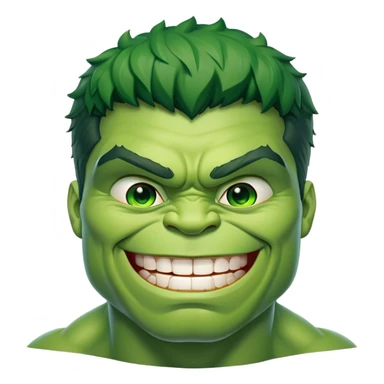Hulk in love sticker