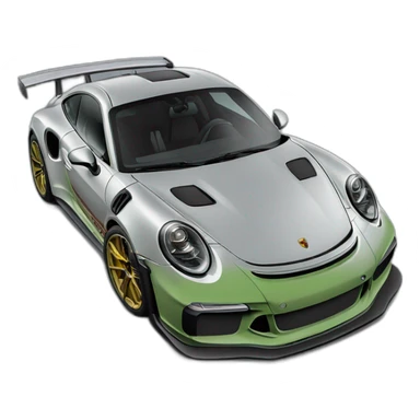 Porsche GT3 RS weissach sticker