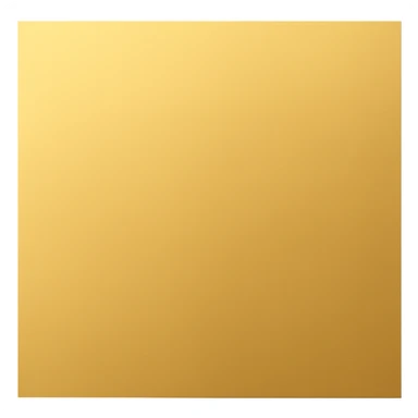 A golden square with a slight gradient, variation 1 sticker