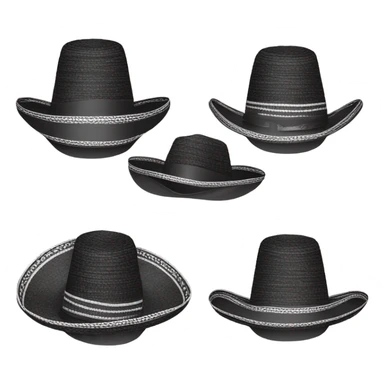 Sombrero colombiano  sticker