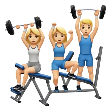 gym emojis sticker