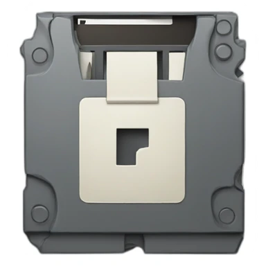 Floppy Disk tomb sticker