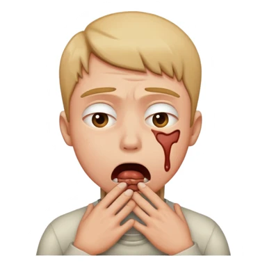 Someone choking them selves  sticker