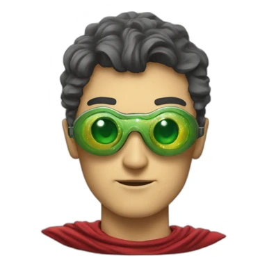 Homelander with laser eyes sticker