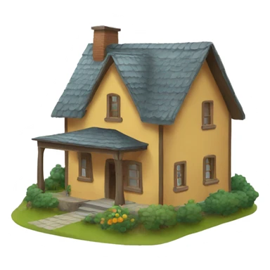 Countryside house  sticker