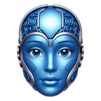 A papet scriming AI AI sticker