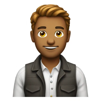 man developer sticker