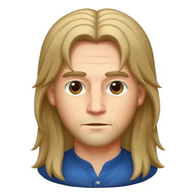 Leon con melena larga sticker