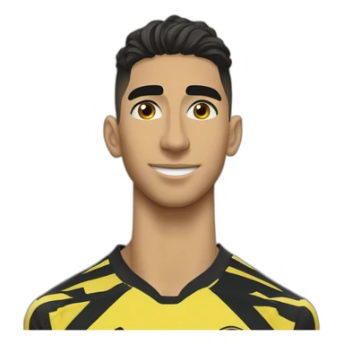 Achraf Hakimi sticker