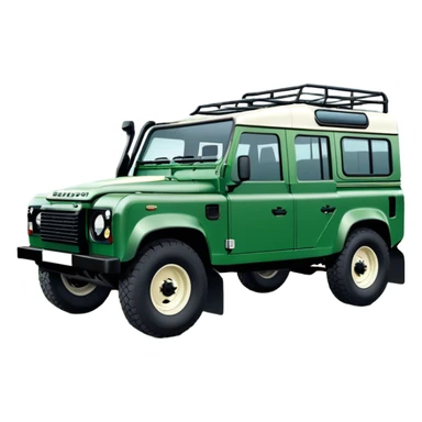 Land Rover Defender - Land Rover (Model Year: 2022) (Iconic colour: Green) sticker