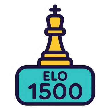 an icon for "chess rating (elo)" sticker