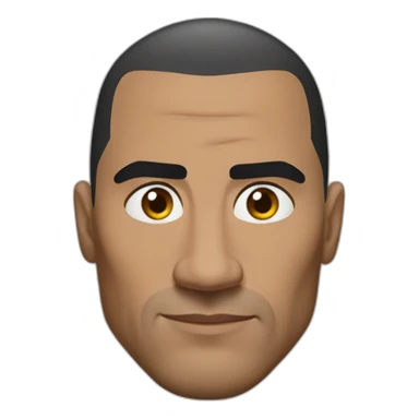 The rock’s eyebrow raise sticker