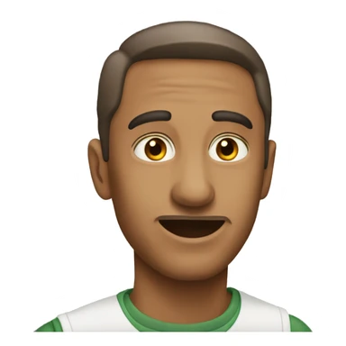 Коричневый пудель sticker