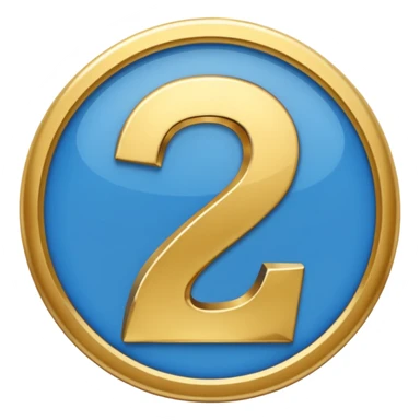 Create an emoji for squad number 2.
This is the best squad, with the most performance, power and knowledge

Make it like an iphone emoji
I want an emoji style to it sticker