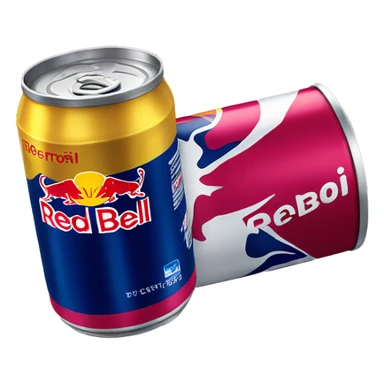 Redbull can sticker