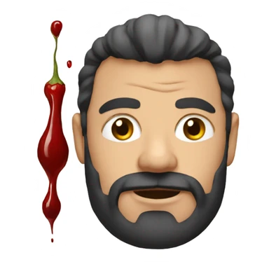 Gota de sangre sticker