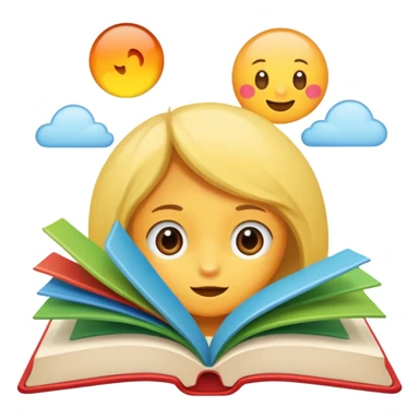 a story picture book sticker