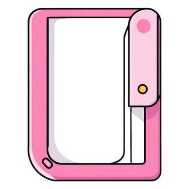 Pink Web browser sticker