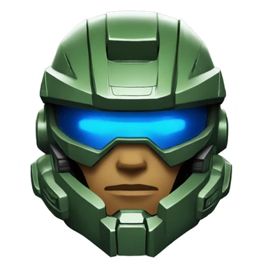 MasterChief halo game sticker