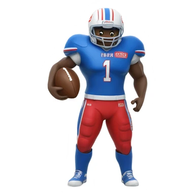 Squashie candy in a bills jersey sticker