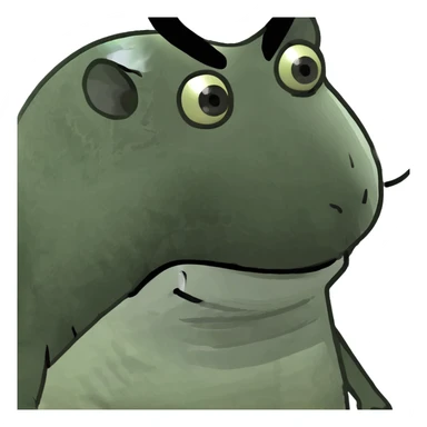 Mouse with muscles  sticker