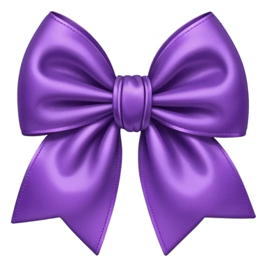 Cute bow purple  sticker