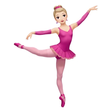 danseuse en collant sticker