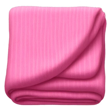 Pink folded blanket  sticker