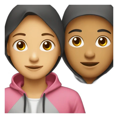 Muslim and teenager sticker