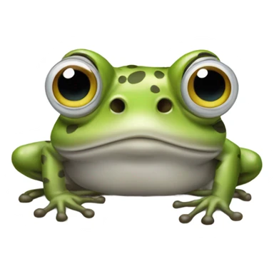 Senior frog  sticker