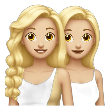 three-blonde-girls-best-friends sticker