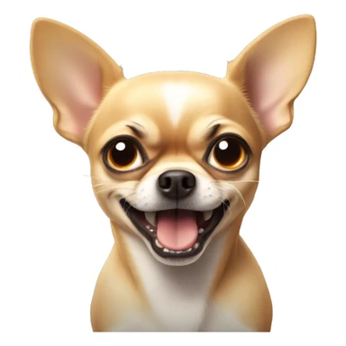 chihuahua angry sticker