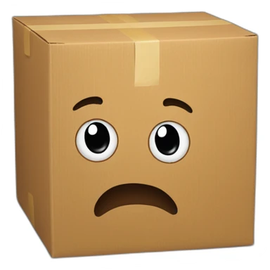 Cartons qui pleure sticker