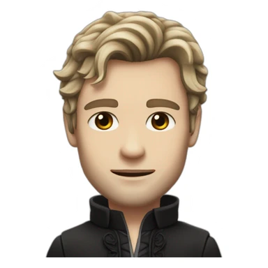 Klaus mikaelson realistic detailed sticker