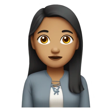 filipino girl sticker