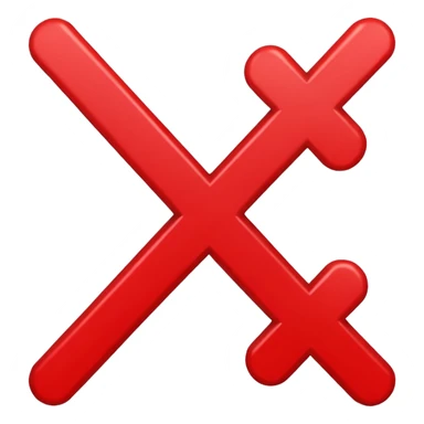 red x sticker
