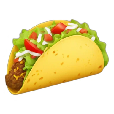 mexican taco sticker